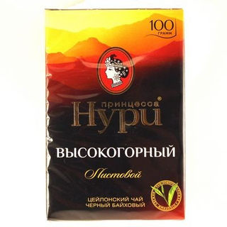 Чай Нури черный листовой Высокогорный 100г